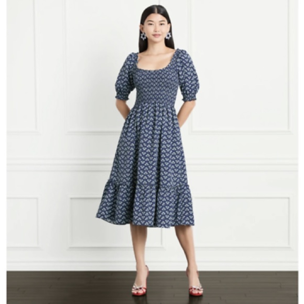 The Crepe Louisa Nap dress by Hill House